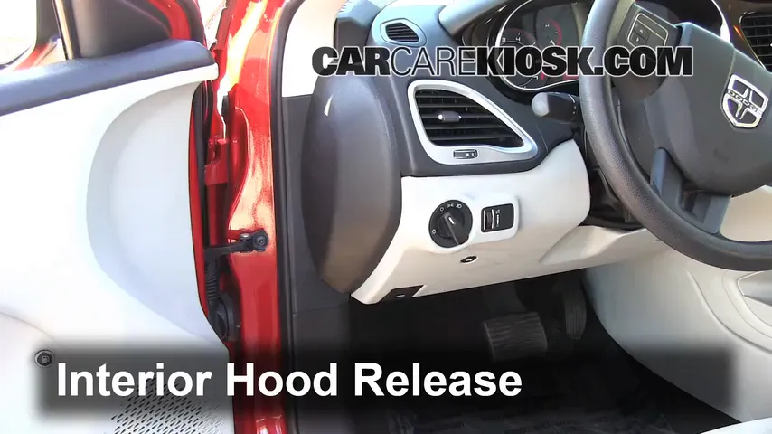 2013 Dodge Dart SXT 2.0L 4 Cyl. Hood
